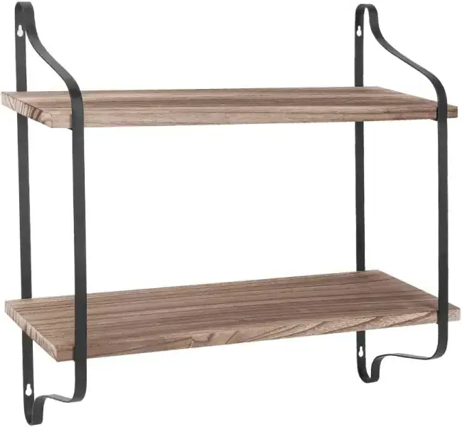 Most Selling Wall Mounted Rack Display Shelves Rustic Storage Shelf for Room and Bedroom from India