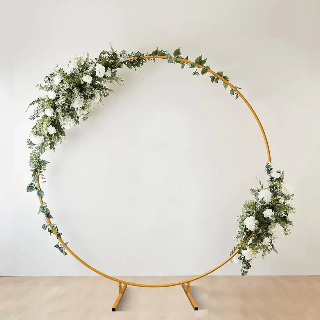 New Arrival Metal Round Balloon Stand with Elegant Looking Circle Balloon Arch Frame for Wedding Party and Birthday Decoration