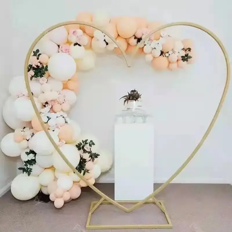 New Arrival Metal Round Balloon Stand with Elegant Looking Circle Balloon Arch Frame for Wedding Party and Birthday Decoration