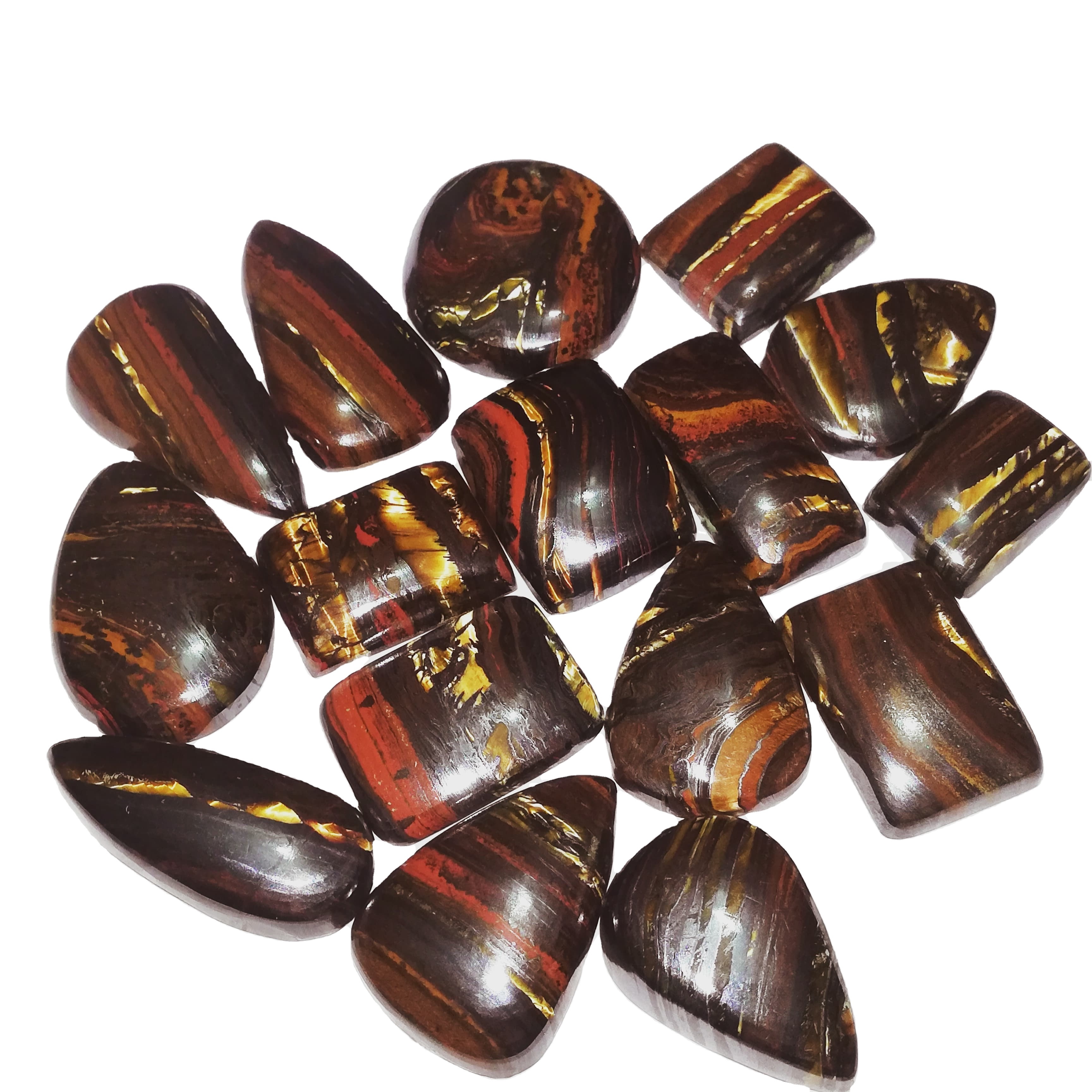 Natural IronTiger agate Gemstone Amazing Wonderful Iron Tiger agate crystal healing Loose stone for jewelry making.