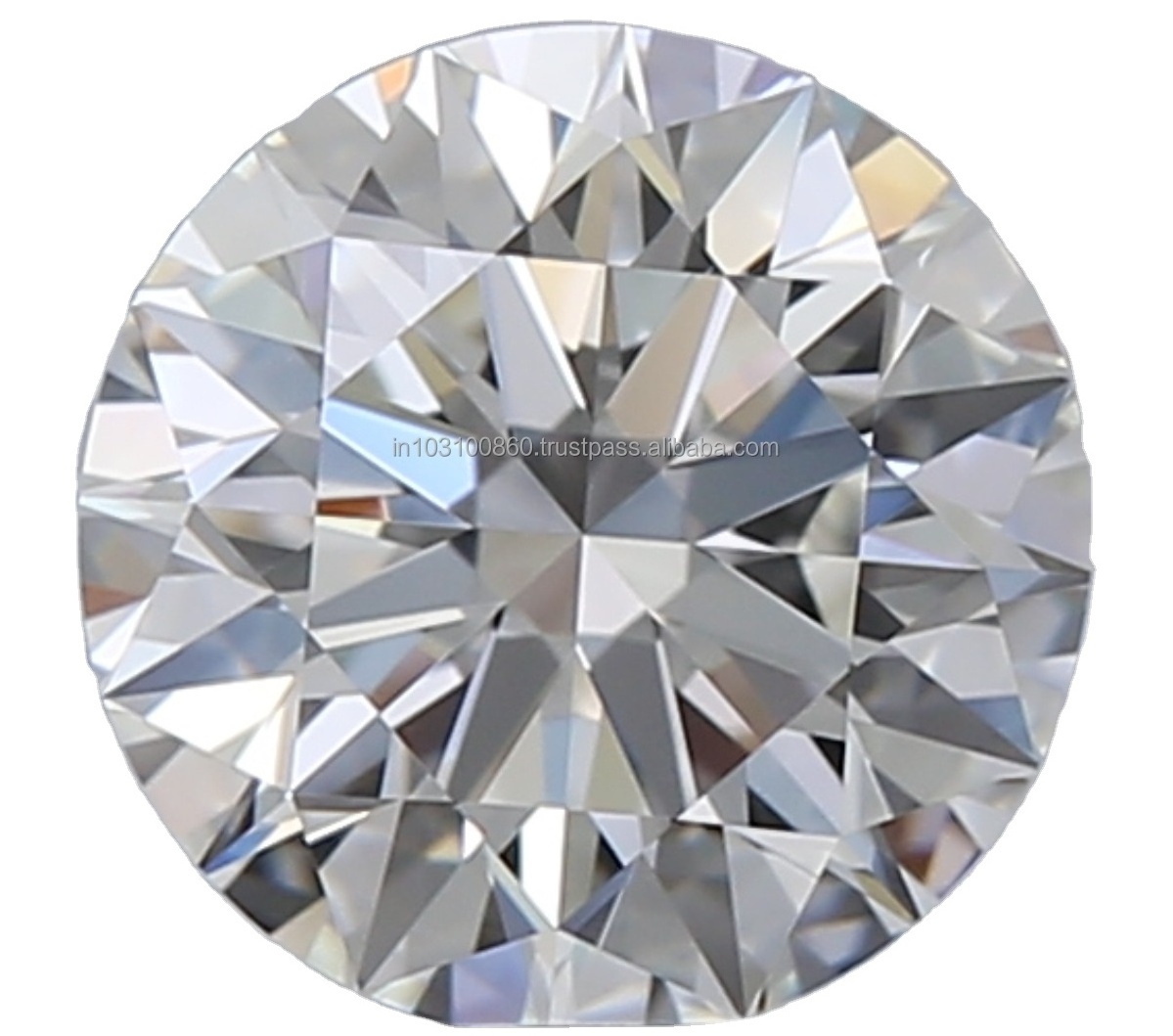 G Color Lab Grown Diamond VS1 Purity Round Brilliant Excellent Cut for Jewelry Making CVD Genuine Lab Created 1.00Carat Diamonds