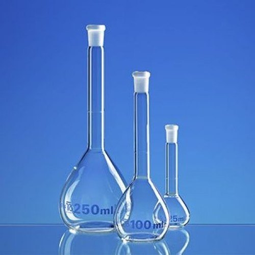 Volumetric Flask is a kind of laboratory flask calibrated to hold an accurate specific volume at a specific temperature.