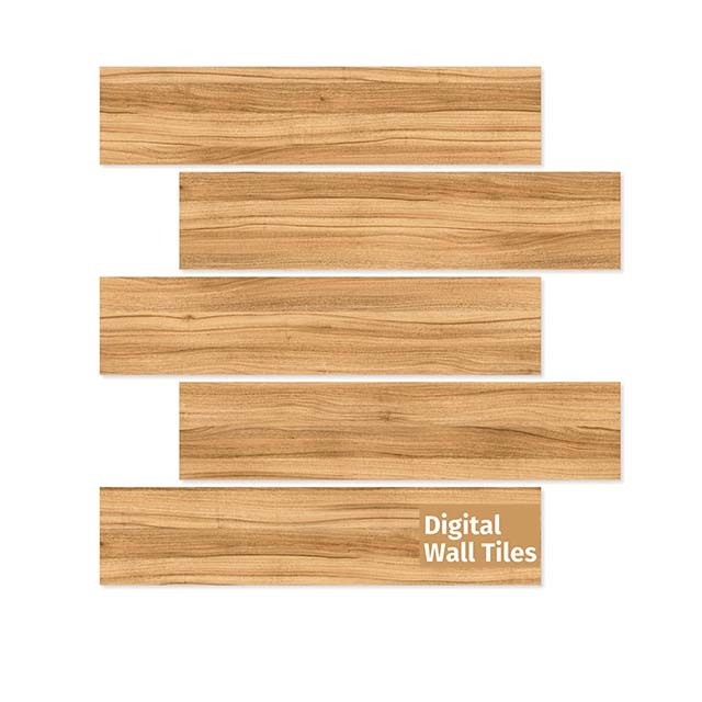 Wooden Planks Digital Wall and Floor Wooden Texture Of 20 x 90 Cm Ceramic Floor Tile For Villa Marble Stone Interior Tiles