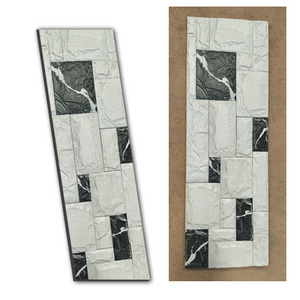 Latest Design Elevation High Depth 200x600 mm Ceramic Wall Tile Indoor and Outdoor Exterior Wall Tile Porcelain Tiles