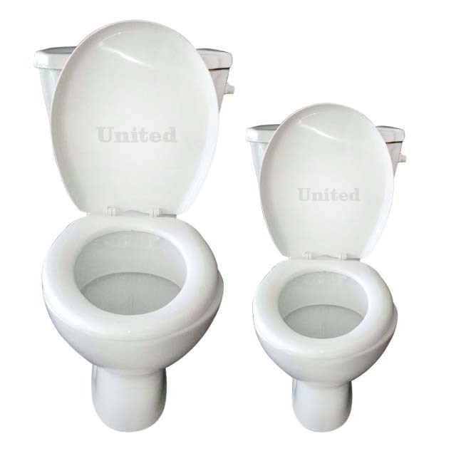 Irani WC Two Piece S / P Trap WC Sanitary Ware with Dual Flush System Soft Seat Cover and Bidet