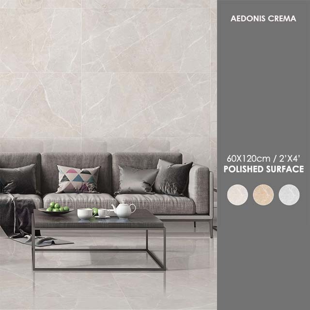 600X1200 mm Glazed Porcelain Vitrified Wall Floor Tiles with Extreme Shiny Surfaces Glossy Design Series for wall and floor