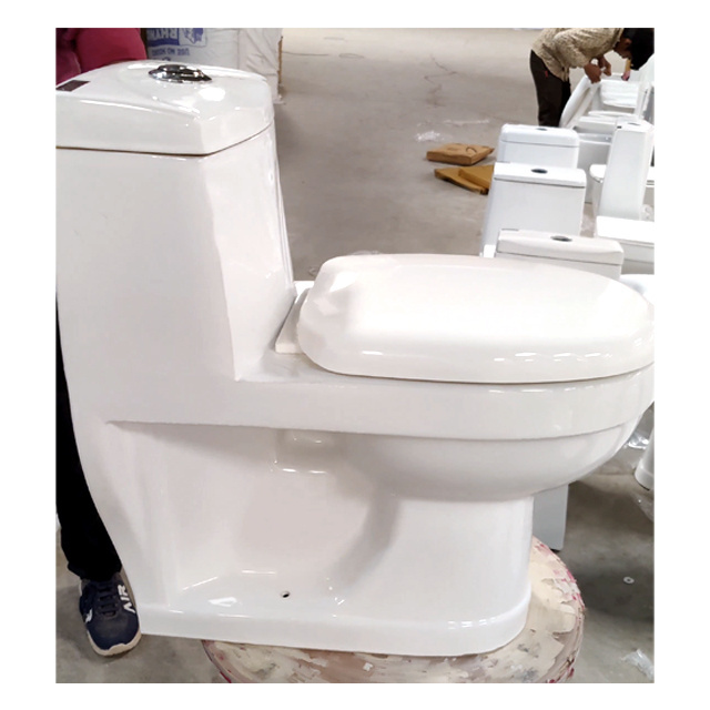 Wholesale Luxury Classy 116 One Piece WC Bathroom Toilet Set Ceramic wc Commode Toilet Wall and Floor Mounted Ceramic Toilet