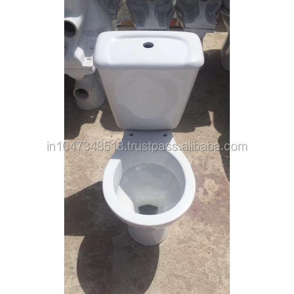 Irani WC Two Piece S / P Trap WC Sanitary Ware with Dual Flush System Soft Seat Cover and Bidet