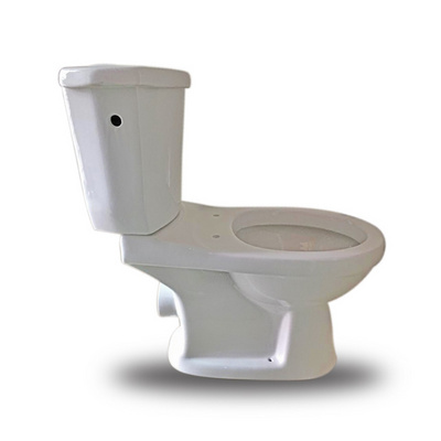 Modular Bathroom Toilet Seat Aqua Two Piece WC Toilet Seat Ceramic White Modern Bathroom Design Toilet Seat