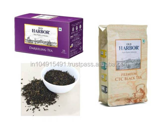 Harbor CTC Tea Bags from India Chai Loose Black Green Bagged Tea ASSAM