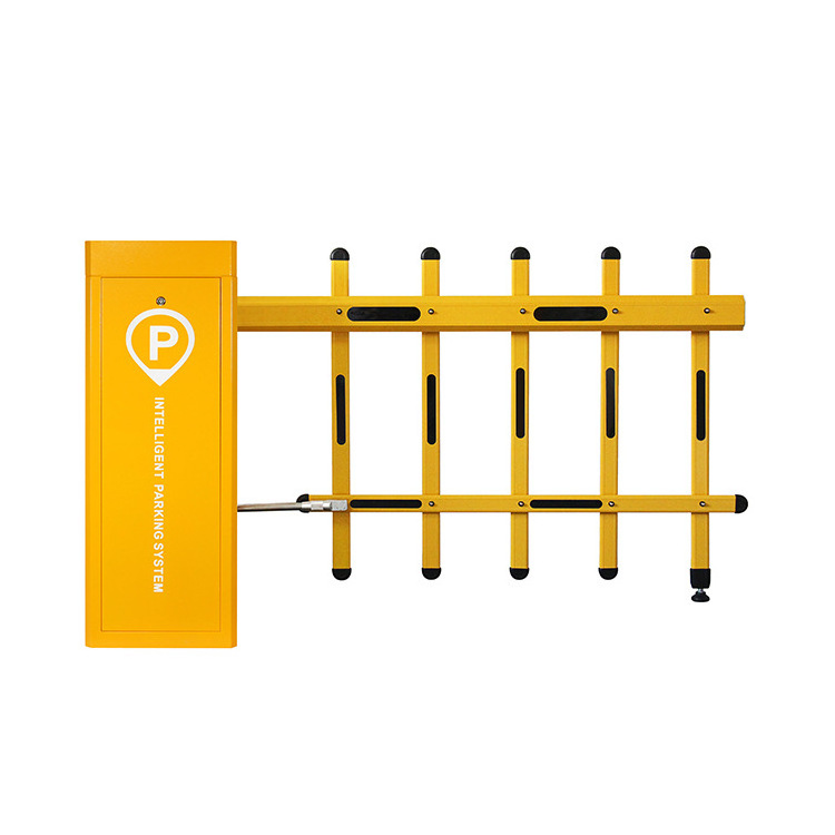 Adjustable Parking Lot Gate Barrier 24VDC Brushless Motor Rfid Automatic Boom Barrier Gate