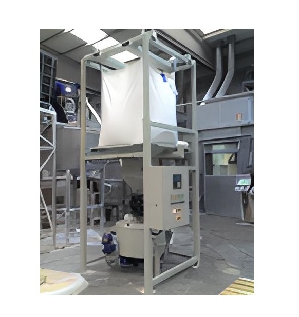 High Quality Big Bag Discharges System Bulk Fiber Bag Unloading System Stations at Wholesale Price