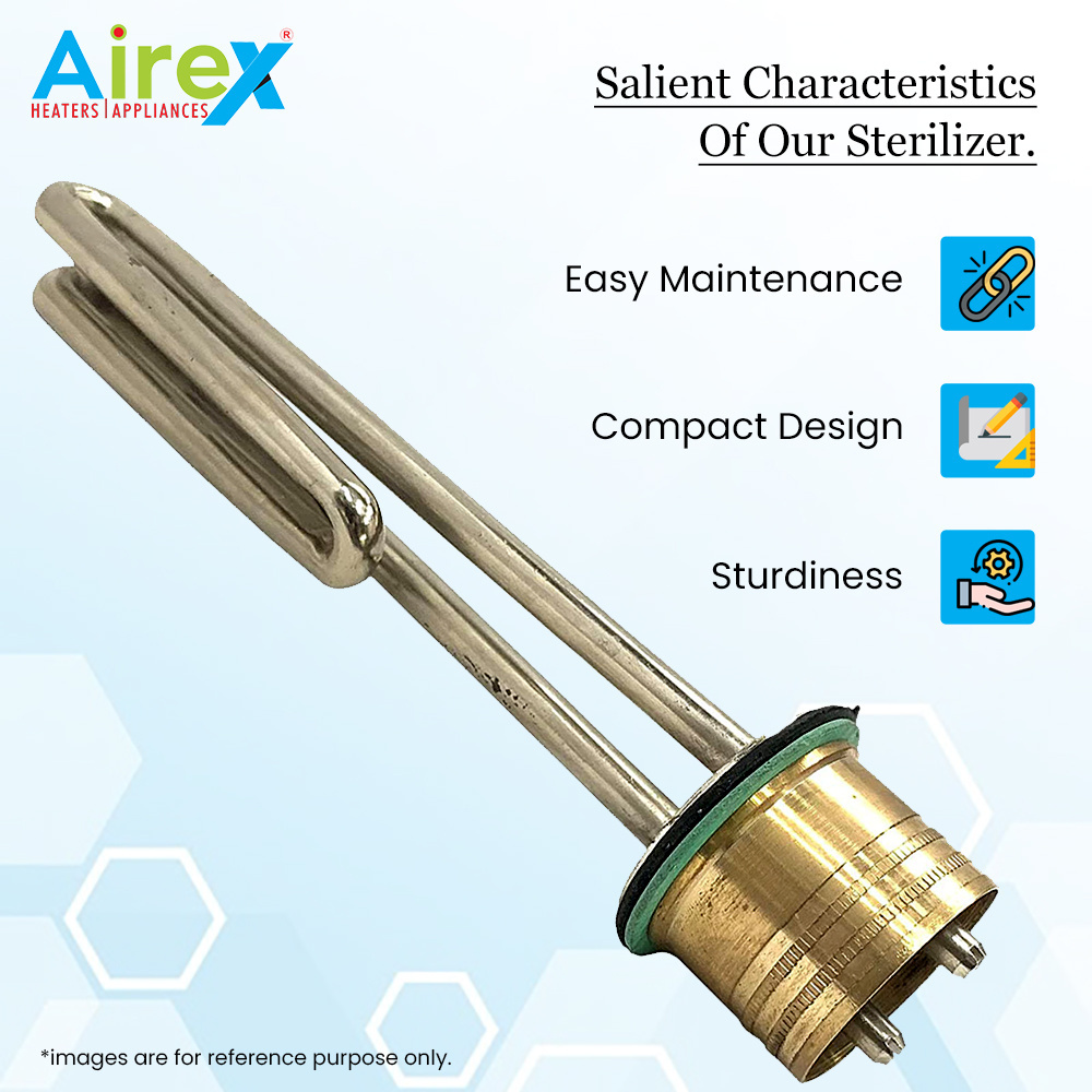 Airex Sterilizer Heating Element Auto Clave Water Boiler Heating Element Water Heater Element (2000 Watt)