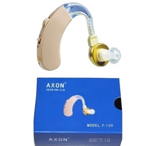 Axon mini hearing aid F 139 bte hearing aids CE hot selling bte cheap price made in China Hearing Aids The Elderly