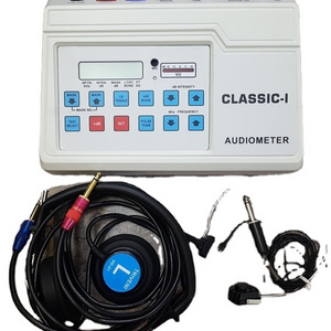 AIR and BONE CONDUCTION AUDIOMETER CLASSIC 1 Audiometro affordable price audiometer for hearing testing