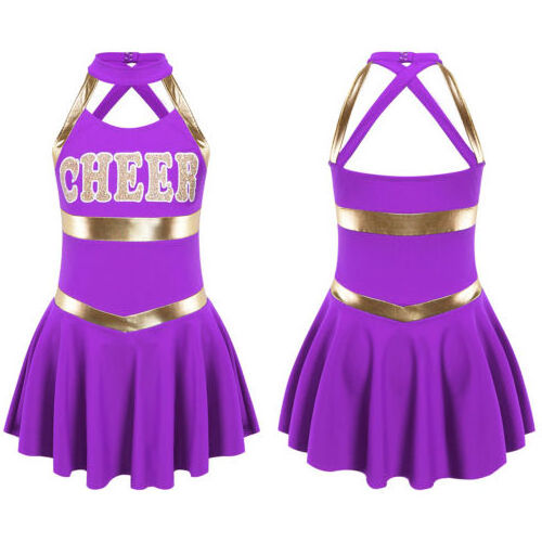 Factory Wholesale Top quality Athletic Women Cheerleader Uniforms Custom Cheer leading Costumes Halloween Dresses Sports wear