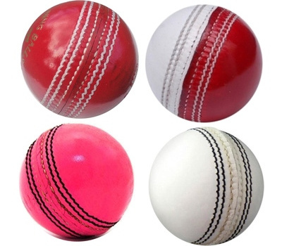 Cheap Top Quality Custom logo Professional Training Match Practice 4 piece hardcore Genuine Leather Cricket batting tape Ball