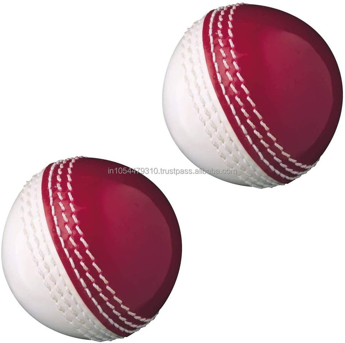 Top Quality Custom Logo Professional Training Test Match Balls Hand Swing Genuine English Waterproof Hard Tape Cricket bat Ball