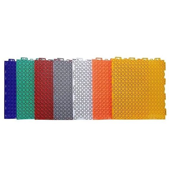 Cheap Custom Sports Mat Tennis Badminton Basketball KinderGarten School Surface Modular Tile Non Slip PP Interlock Floor Tiles