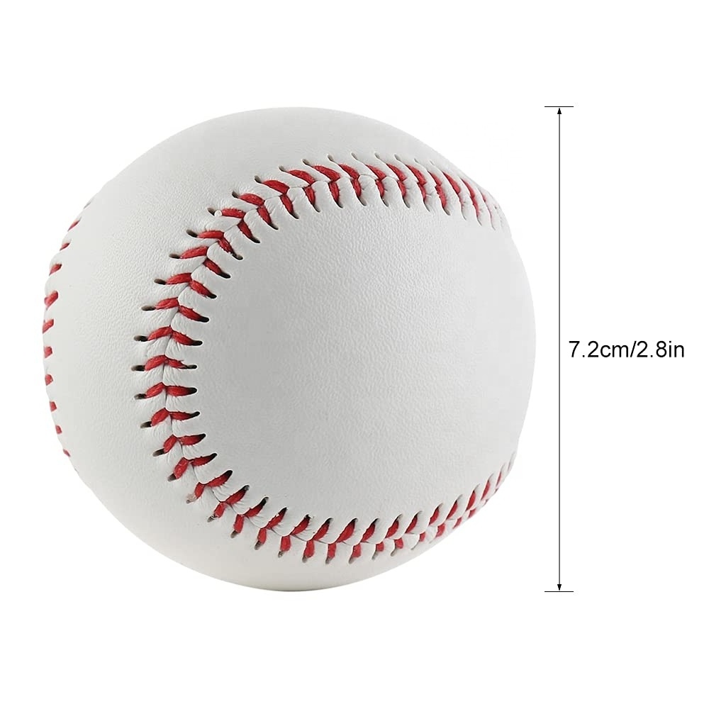 High Quality Customised Pitching Hitting 9 inch 5 OZ League Sports Composite Ball Throwing Leather Softball cork Baseball Balls