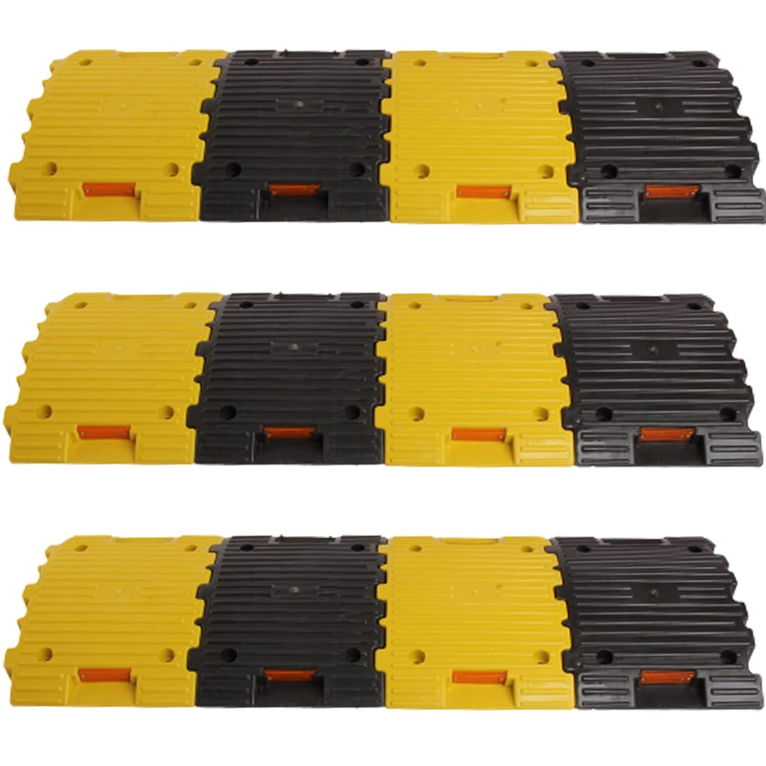 Customized Top Quality Cheap Heavy Duty Premium Traffic Speeds Bump Plastic Rumblers highway road breakers hump speed bumps