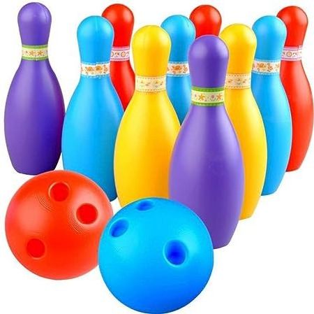 Hot Cheap Top Quality HDPE Plastic Customized inflatable Indoor OutDoor Game Kids Sports Toys Pins & Balls Fun Bowling Games set