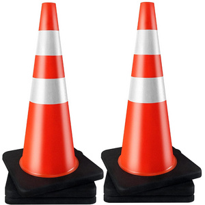 Manufacturer Top Quality Customize Reflacting Cone PVC Protective Parking High Visibility Safety Construction Road Safety Cone