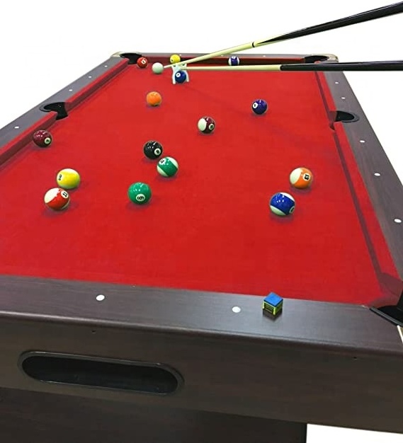 Top Quality Custom Professional Wooden 5ft 7ft 8ft 9ft 10ft Modern Snookers Pool Table Indoor Wood Strong Frame Billiard Tables