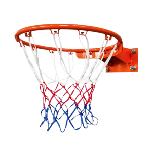 Hot Cheap High Quality Customized Professional Training Sports Nylon Polyester 12 Loops Hooks Basketball Nets 6 mm thread Net