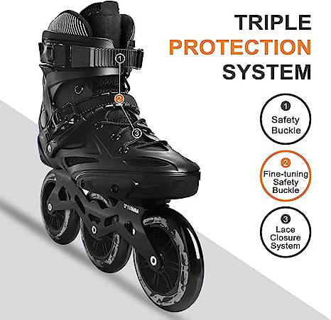 Hot Factory Wholesale Custom Three wheels flashing Inline Roller skates aluminium alloy frame Professional Adjustable Skates sho