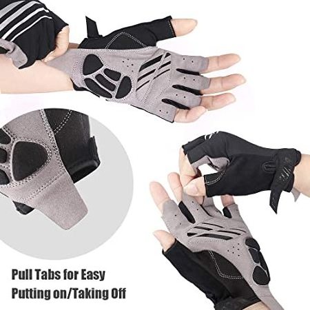 Wholesale prices Top Quality Customized Half Finger Cycling  Racking Hiking Climbing GYM Exercise Bike Gloves PU Leather Glove