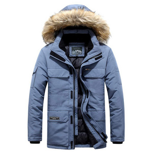 NEW FASHION WINTER AUTUMN MEN PADDED COAT TRENCH SHEARING COAT MEN PARKA HOODIES JACKET QUILTED FLEECE  SAFARI PUFFER JACKET