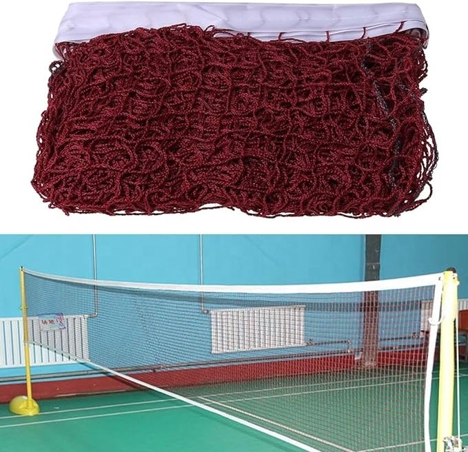 High Quality Customised Re bounder Volleyball Beach Portable Netting Post Court Nets Inflatable Badminton Squash Lawn Tennis Net