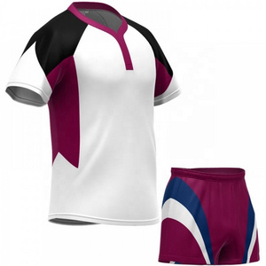 Manufacturer Top Quality designer jerseys Sublimation Customized Rugby Soccer Football Athletic Volleyball Sports wears Uniforms