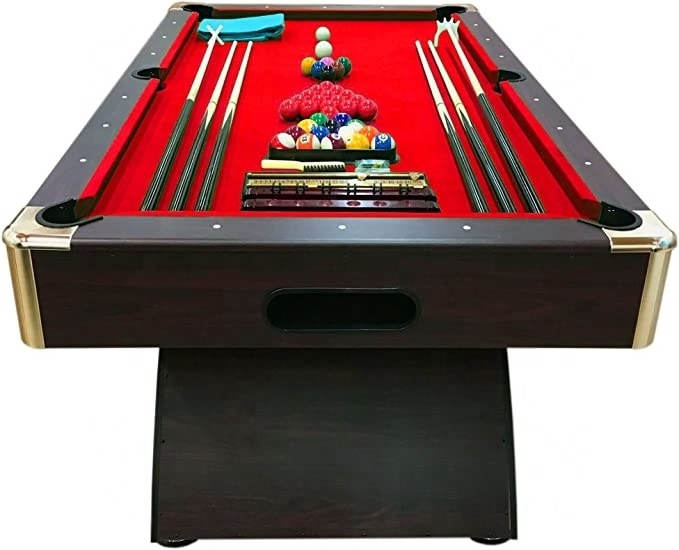 Top Quality Custom Professional Wooden 5ft 7ft 8ft 9ft 10ft Modern Snookers Pool Table Indoor Wood Strong Frame Billiard Tables