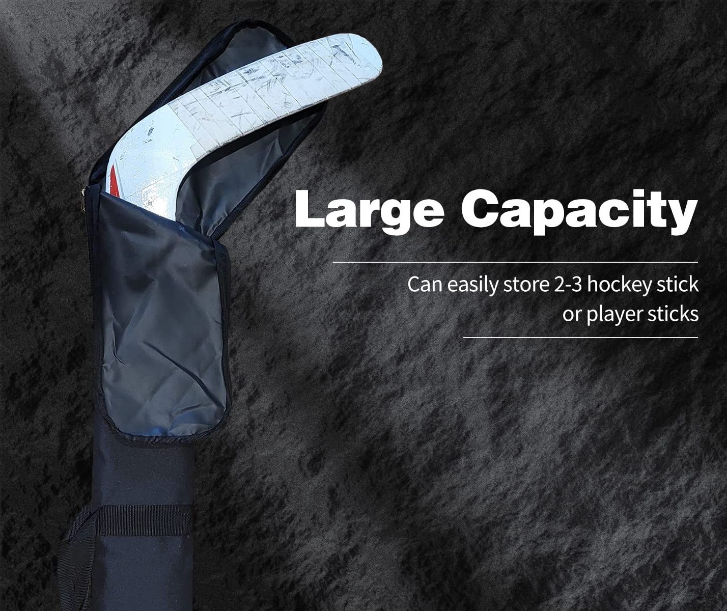 Customized Top Quality Wholesale Polyester Padded Duffle Bags water proof lacrosse stick field hockey stick Ice Hockey Stick Bag