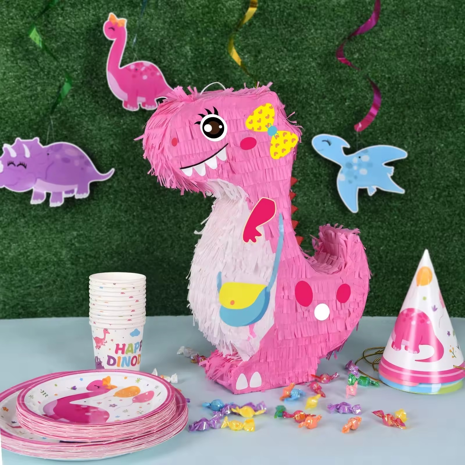 Wholesale Mini Pinata Custom Dinosaur Pinatas Decoration for Kids Birthday birthday party decorations pinata