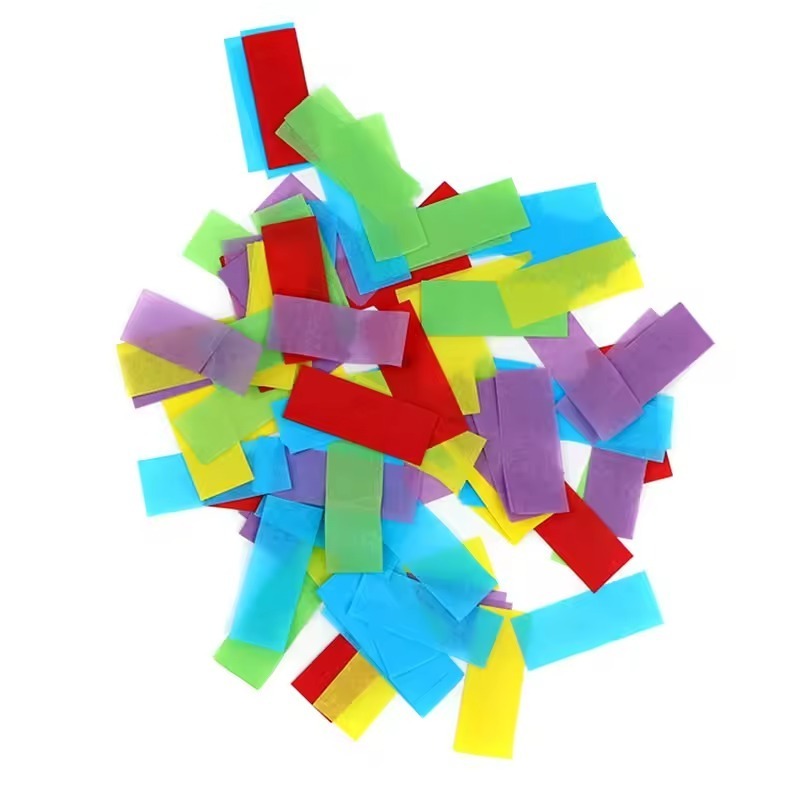 Rectangle Confetti for Nightclub