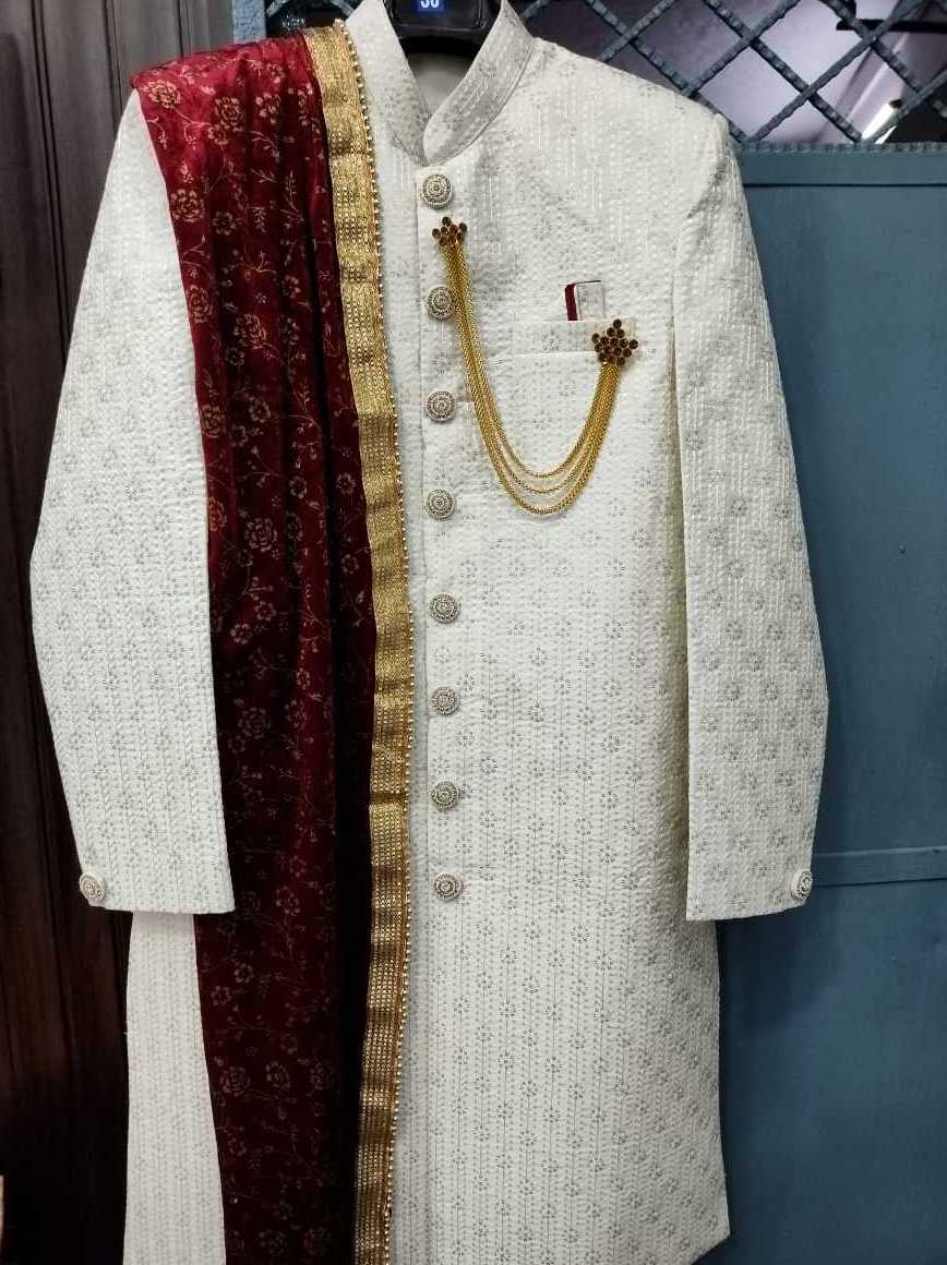 Newly arrival Indian Wedding Sherwanis Mens available in high quantity at competitive prices by Indian supplier