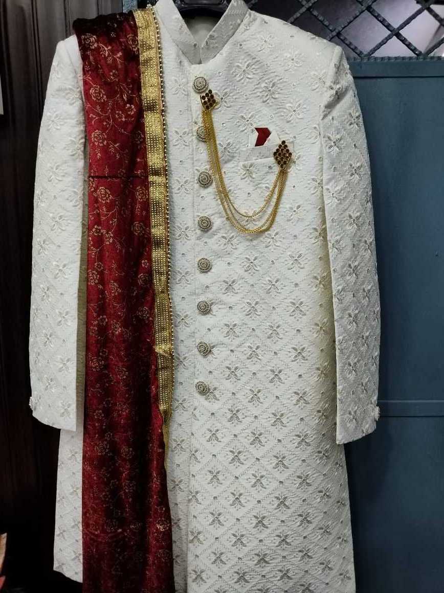 Newly arrival Indian Wedding Sherwanis Mens available in high quantity at competitive prices by Indian supplier