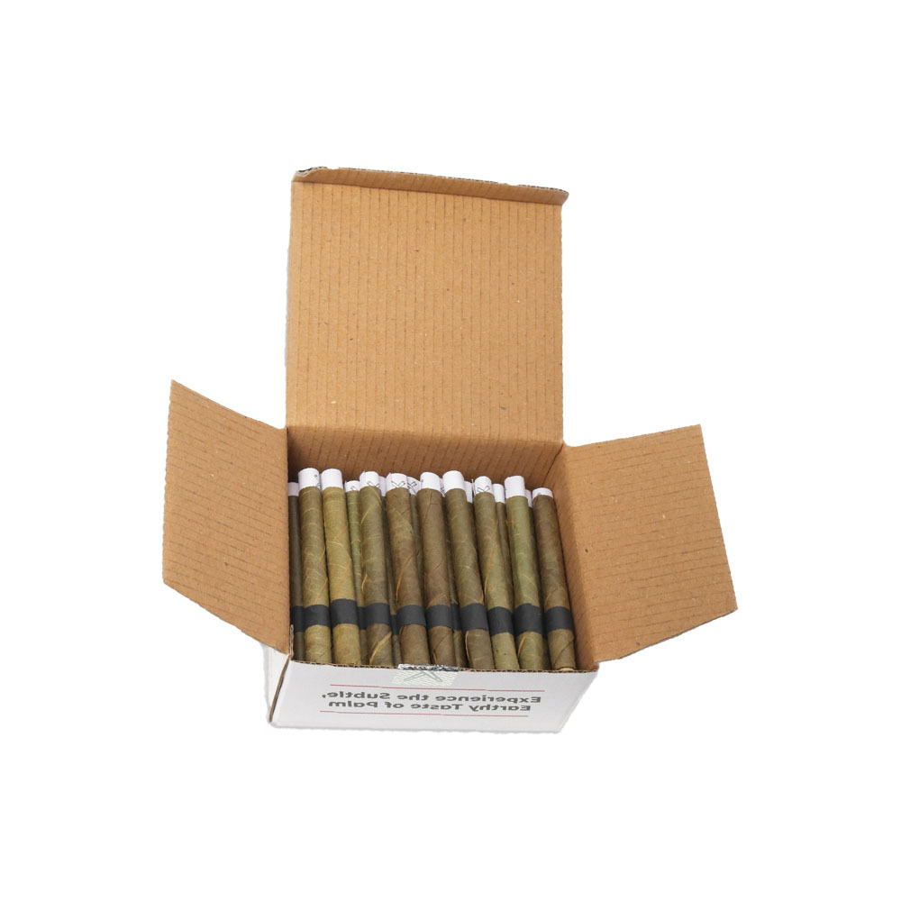 0.5 Gram Palm Leaf Blunt Wrap- Natural Cordia Leaf Wrap 109mm/26mm (King Size) (HWT05)