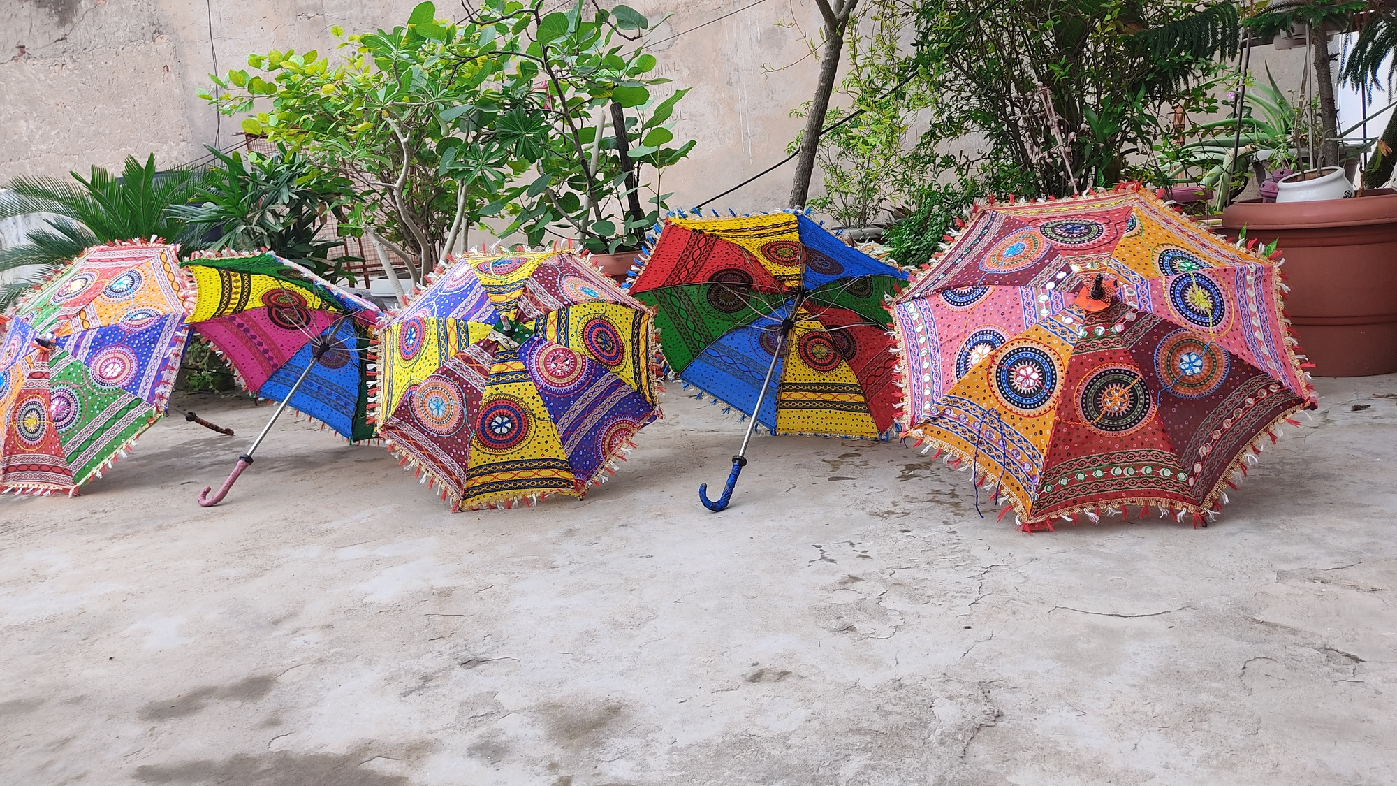 Wholesale Small Indian Umbrella For Wedding And Party Event Decoration