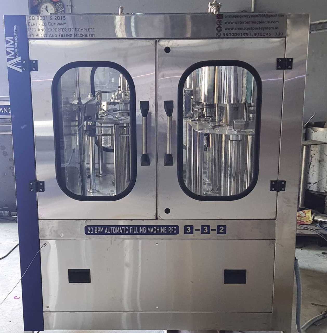 High Precision Semi Automatic Water Bottle Filling Machine for Industrial use 20 BPM Water Bottle Filling Machine from India