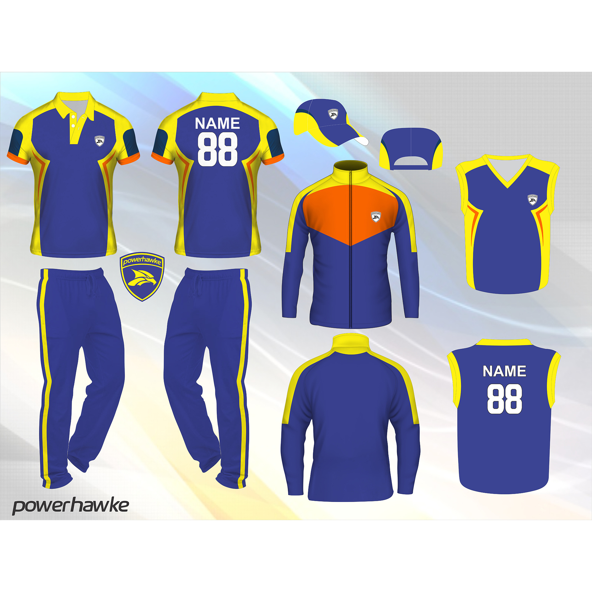 New design custom cricket team full sleeve cricket jersey design with Cricket Jumper and Jacket