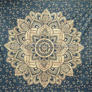 Wholesale Custom Indian Bohemian Mandala Digital Printed Wall Hanging Tapestry for Bedroom Decor