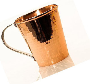 Diamond Design 100% Moscow Mule Mug capacity - 16 Oz,