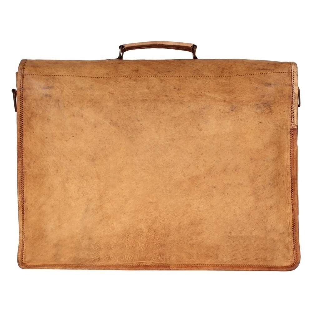 Travel Satchel Flight Bag ,Large Leather Messenger Bag..