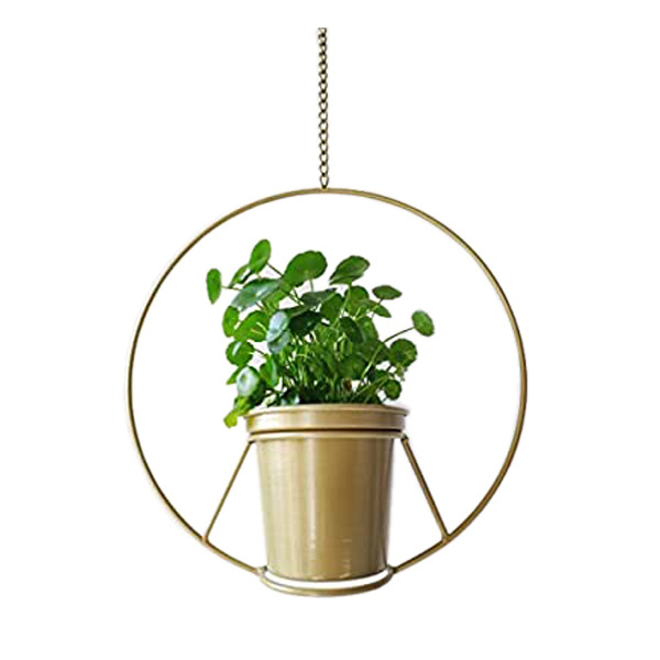 Galvanized Umbrella Design Hanging Planter Decorative Flower Pot & Planter High Quality Metal Luxury Planter For Home Balcony