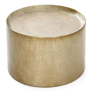 Sofa Drum Side Table Vintage Look Wholesale Price Furniture Latest Design Table Use For Farmhouse