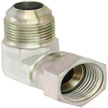 high quality swivel nut elbow BSPP male transition joint hydraulic adapter with swivel nut elbow hydraulic fitting